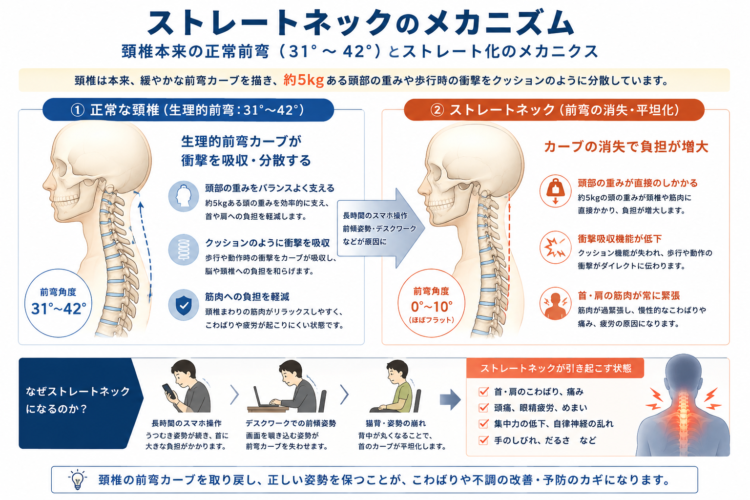 牛久市でストレートネックにお困りの方に向けての資料